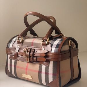 Burberry Bridle Bowling Bag—MINT Condition